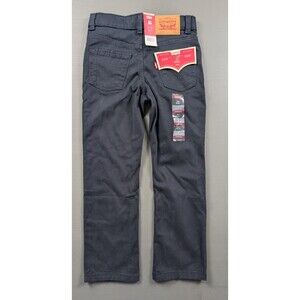 Levi’s Boys 511 Slim Stretch Jeans Size 6 Regular Black NWT $42
